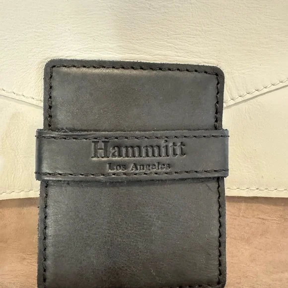 HAMMITT Elegant Black, Cream, and Tan Crossbody Bag - Picture 5 of 9